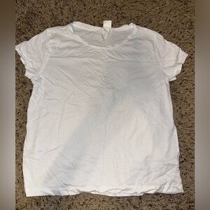 H&M Plain White Tee Size M